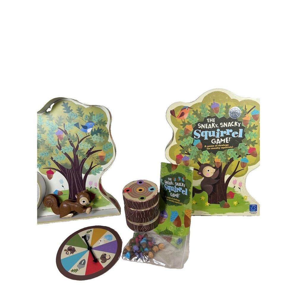 The Sneaky, Snacky Squirrel Game – Ages 3+, 2-4 Players, Educational Insights